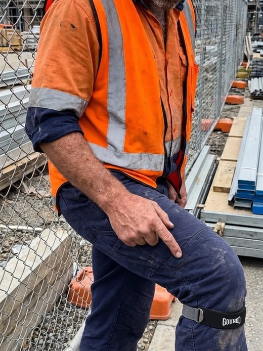 Customer talking about the June Strap in the kitchen